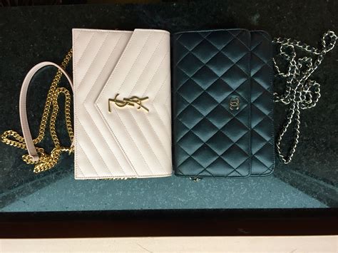 kate woc ysl|Chanel vs. YSL Wallet on Chain Comparison (WOC) .